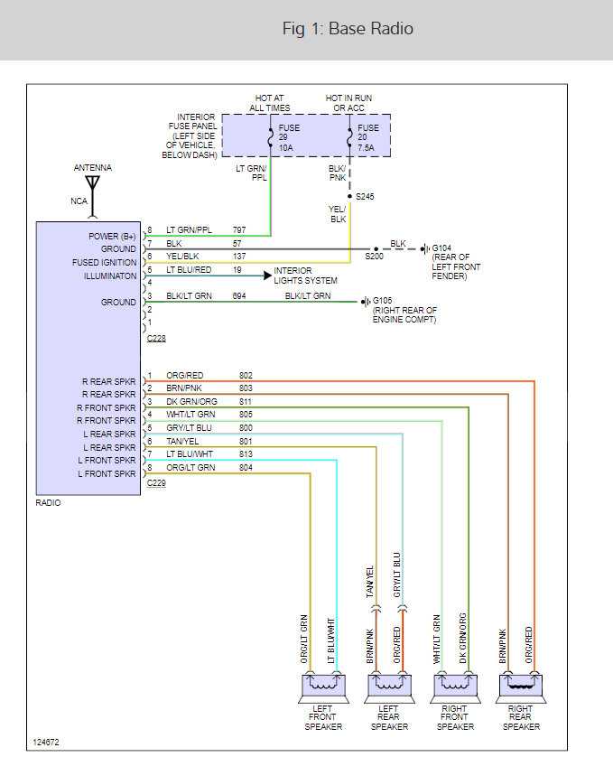 03 ford explorer radio wiring diagram