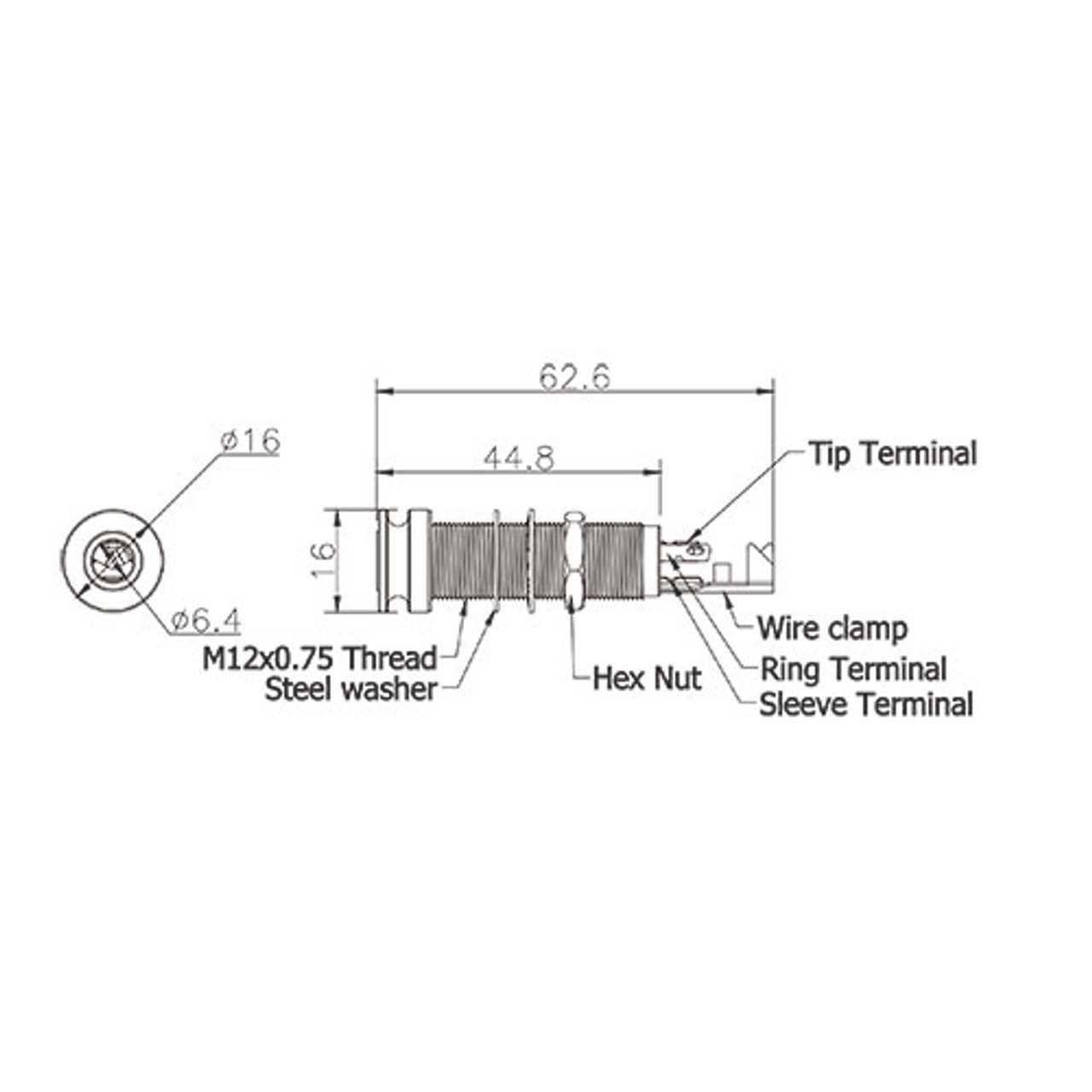 1 4 stereo jack wiring diagram