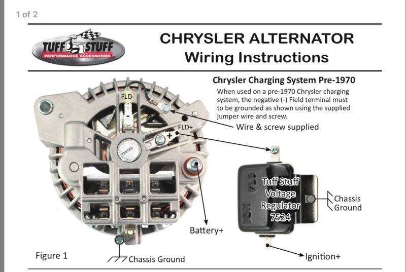 1 wire alternator wiring diagram 1 wire alternator wiring diagram