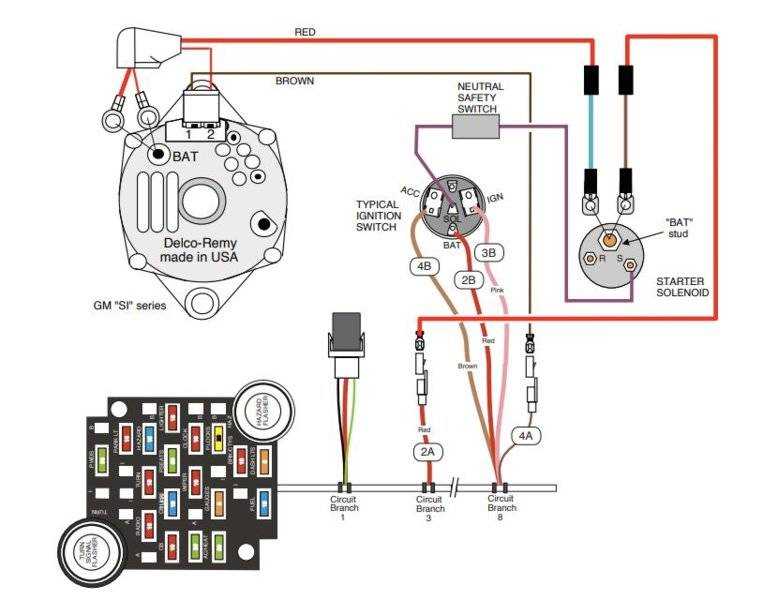 1 wire alternator wiring diagram 1 wire alternator wiring diagram