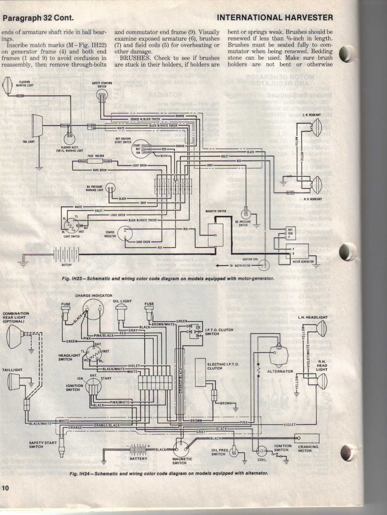 12 volt farmall cub wiring diagram