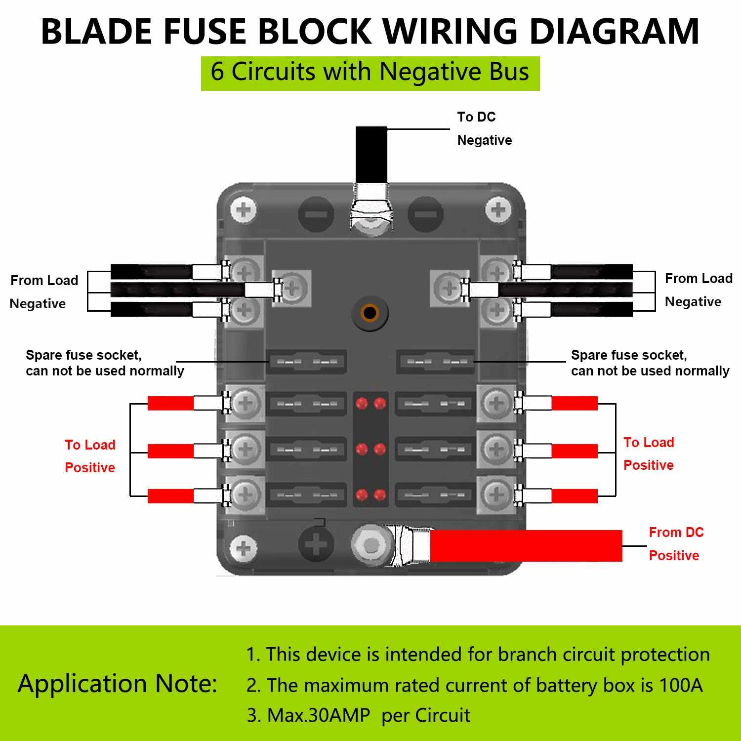 12 volt fuse block wiring diagram