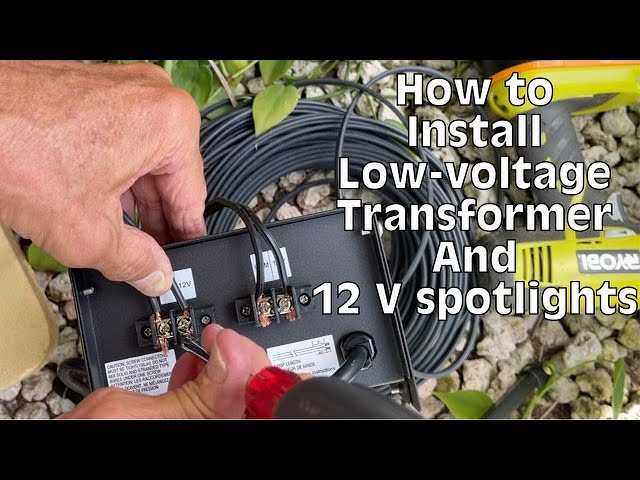 12 volt pool light transformer wiring diagram