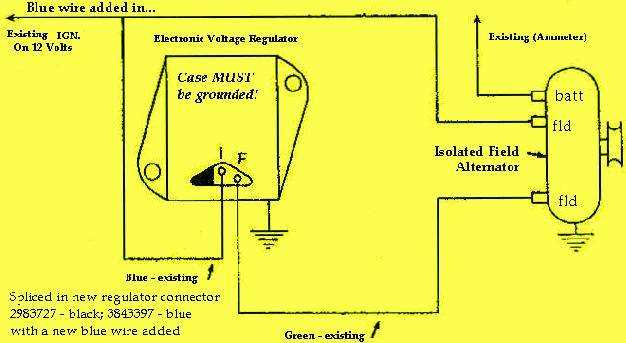 12 volt regulator wiring diagram