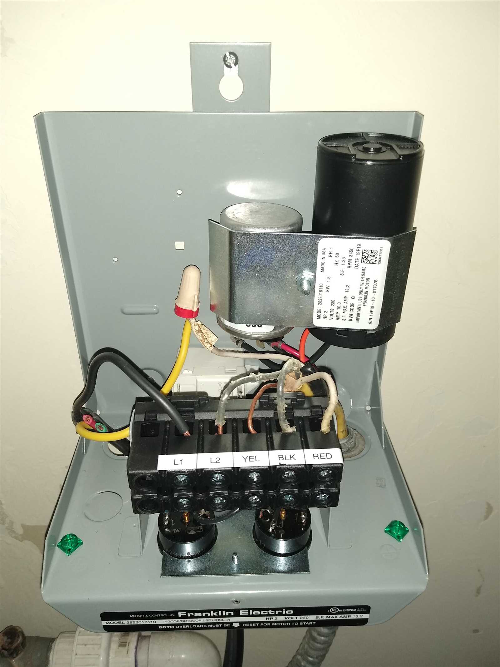 120 volt well pump pressure switch wiring diagram