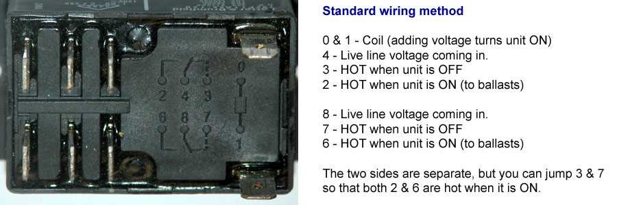 120v relay wiring diagram