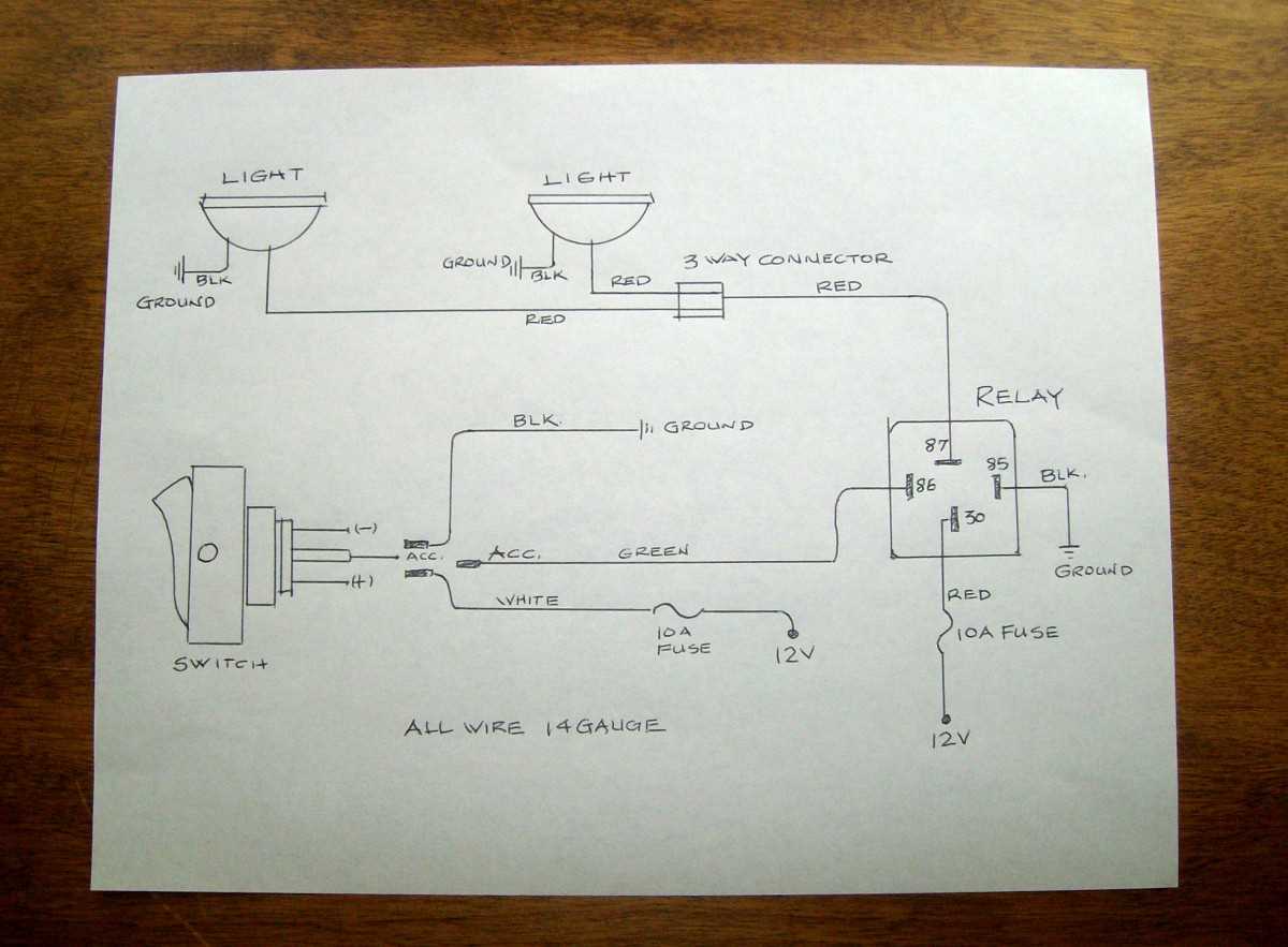 12v 2 way switch wiring diagram