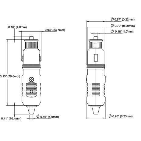 12v cigarette lighter plug wiring diagram