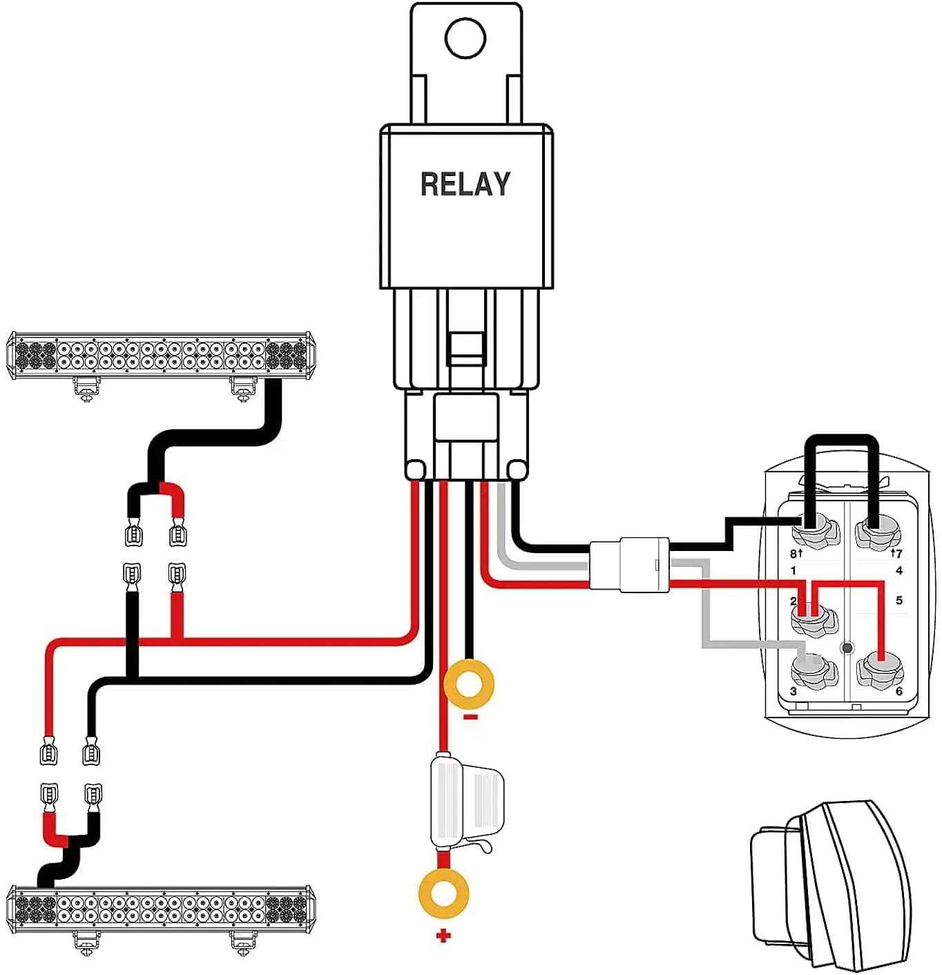 12v switch wiring diagram