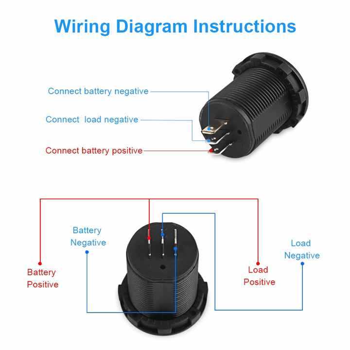 12v voltmeter wiring diagram