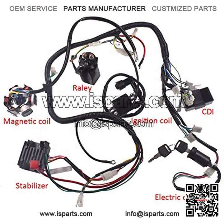 150cc go kart wiring diagram