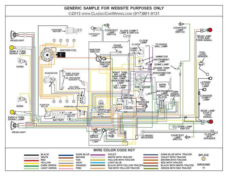 1955 chevrolet wiring diagram