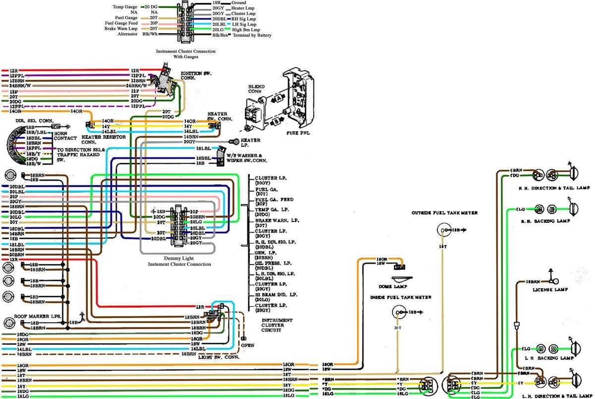 1969 firebird wiring diagram