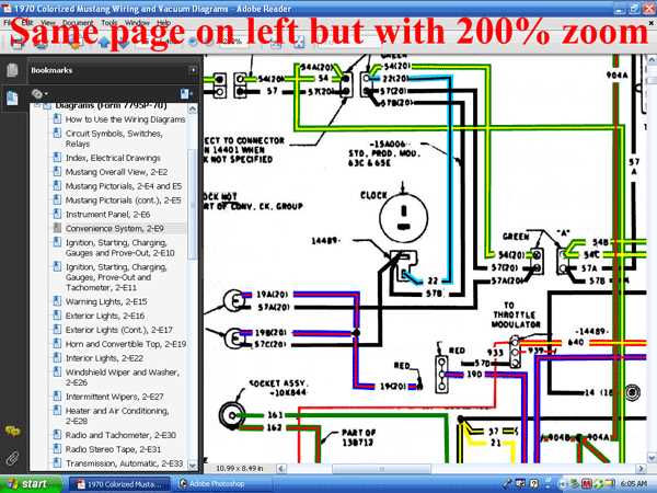 1969 mustang ignition switch wiring diagram