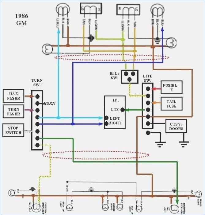 1984 chevy truck electrical wiring diagram