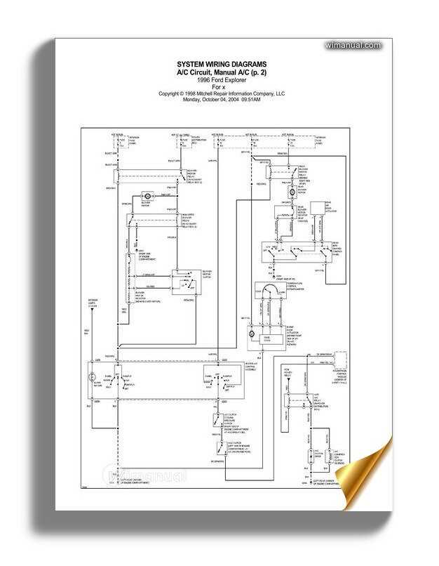 1996 ford explorer stereo wiring diagram