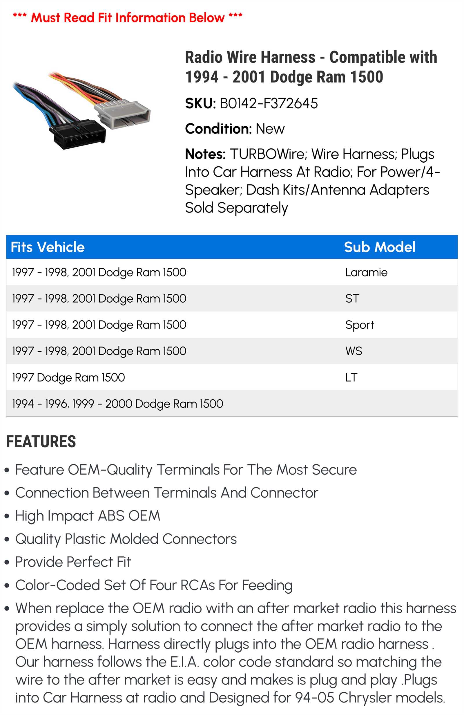 1998 dodge ram radio wiring diagram