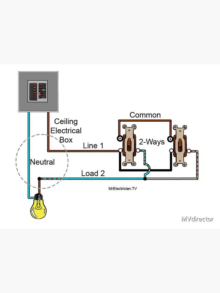 2 position switch wiring diagram