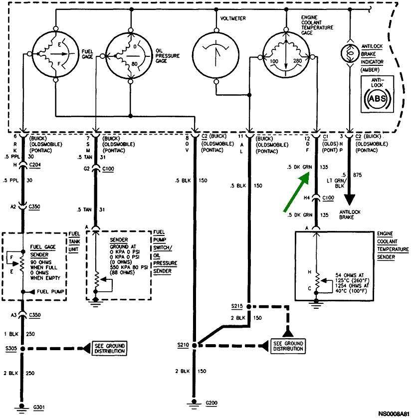 2 wire coolant temperature sensor wiring diagram