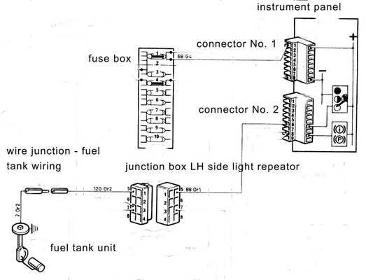 2 wire fuel gauge wiring diagram