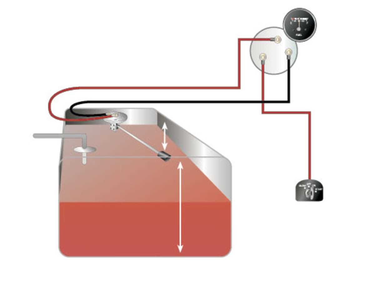 2 wire fuel gauge wiring diagram