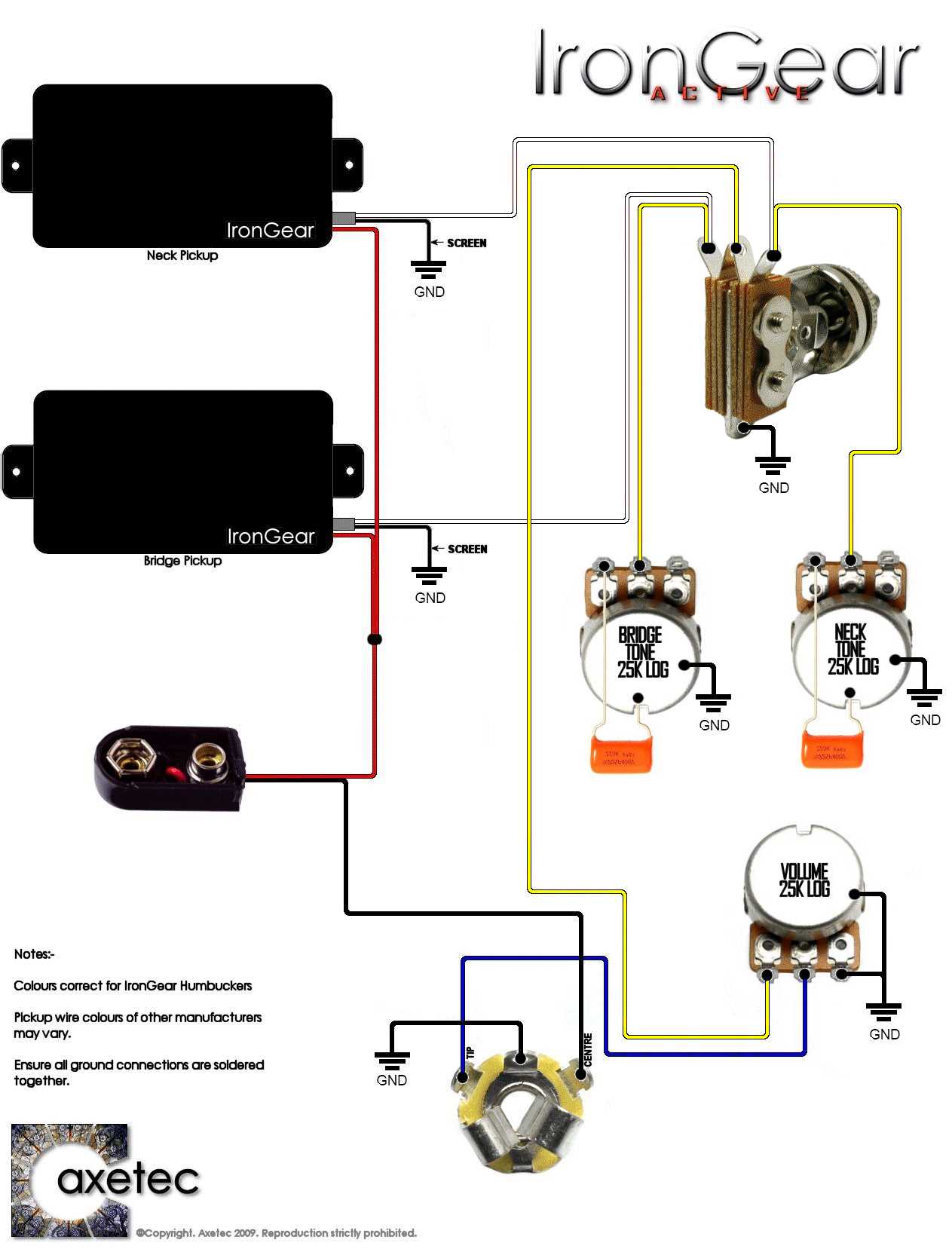 2 humbucker 3 way switch wiring diagram