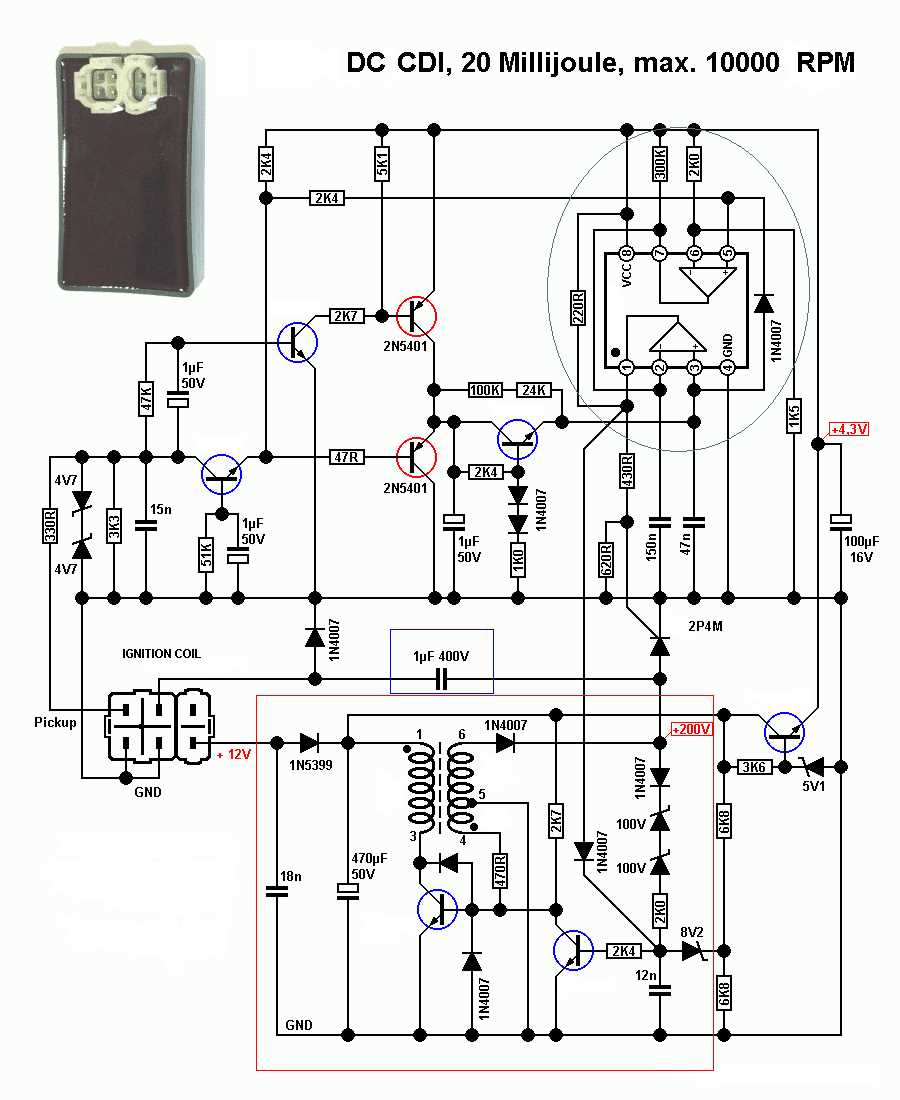 2 stroke cdi wiring diagram