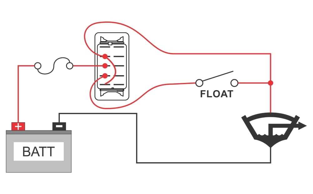 2 wire bilge pump wiring diagram