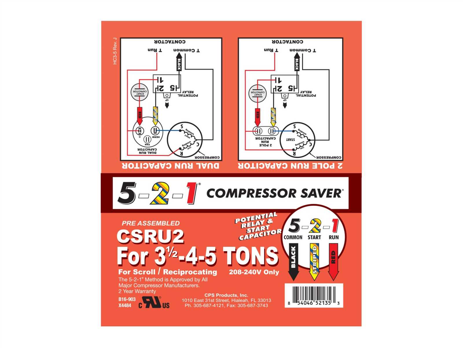 2 wire hard start kit wiring diagram