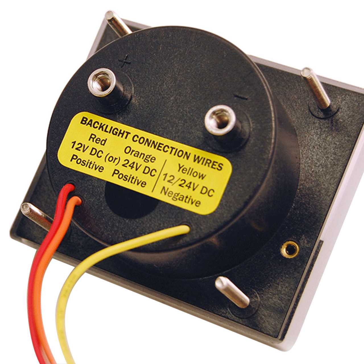 2 wire voltmeter wiring diagram