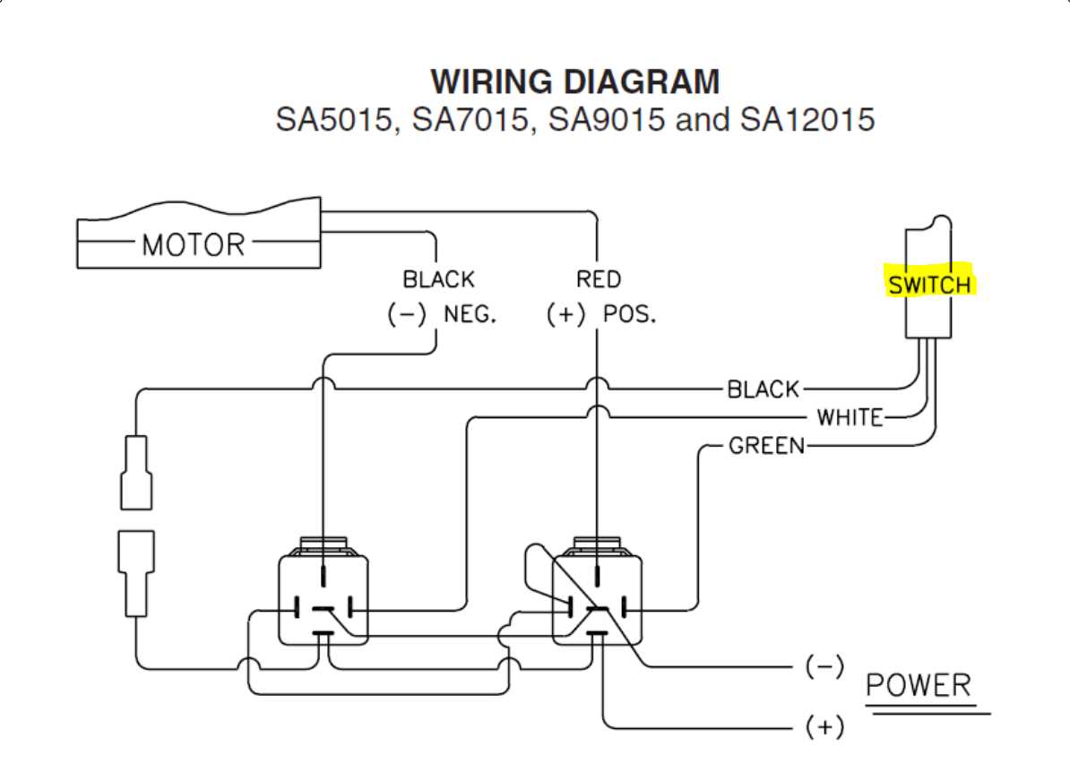 2 wire winch wiring diagram