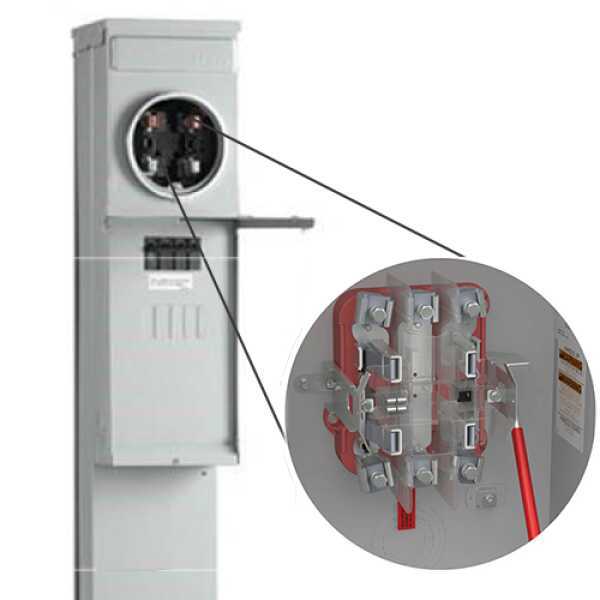 200 amp 4 wire mobile home wiring diagram