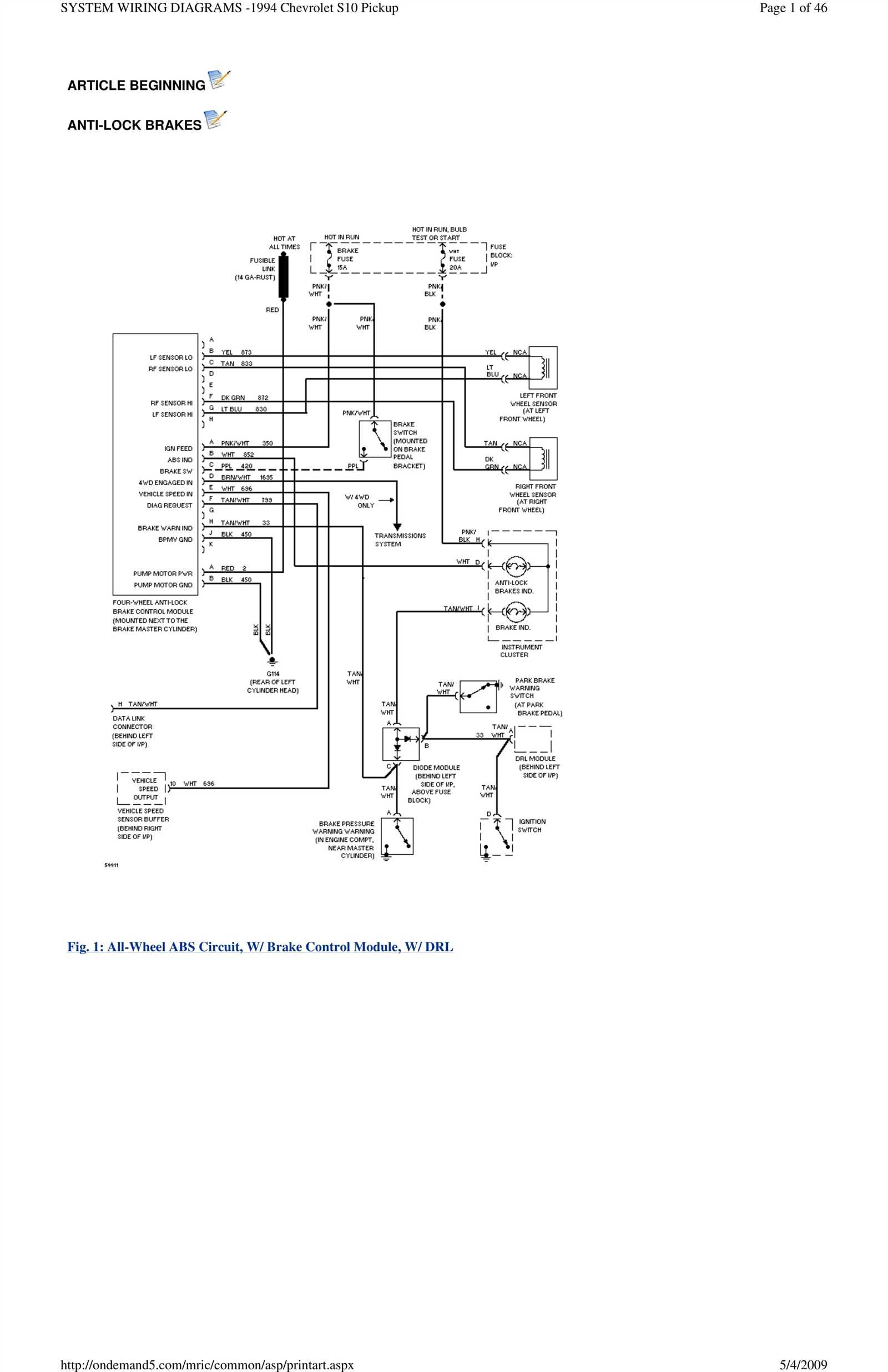 2000 chevy blazer radio wiring diagram