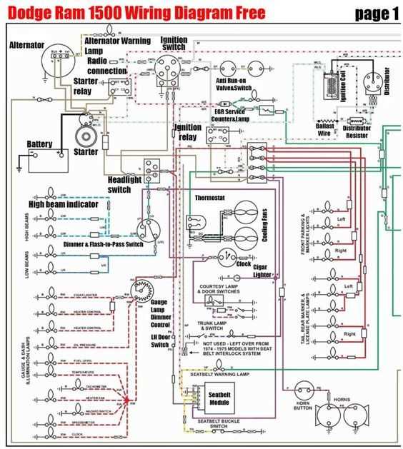 2001 dodge ram radio wiring diagram