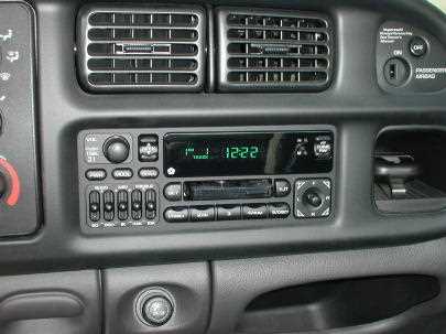 2001 dodge ram 1500 radio wiring diagram