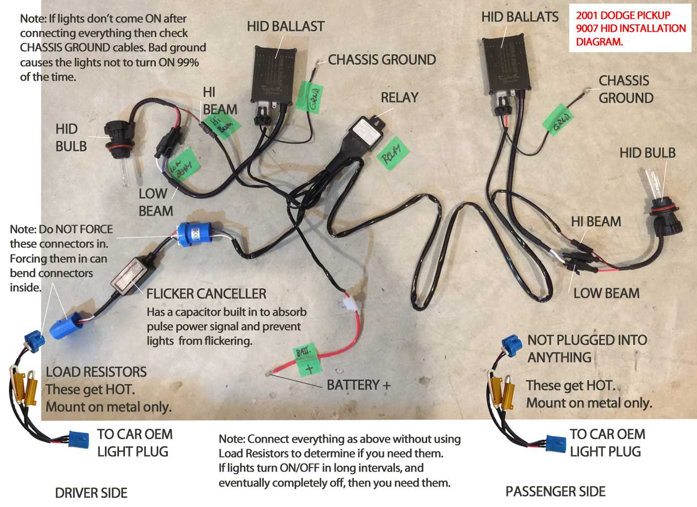 2001 dodge ram stereo wiring diagram