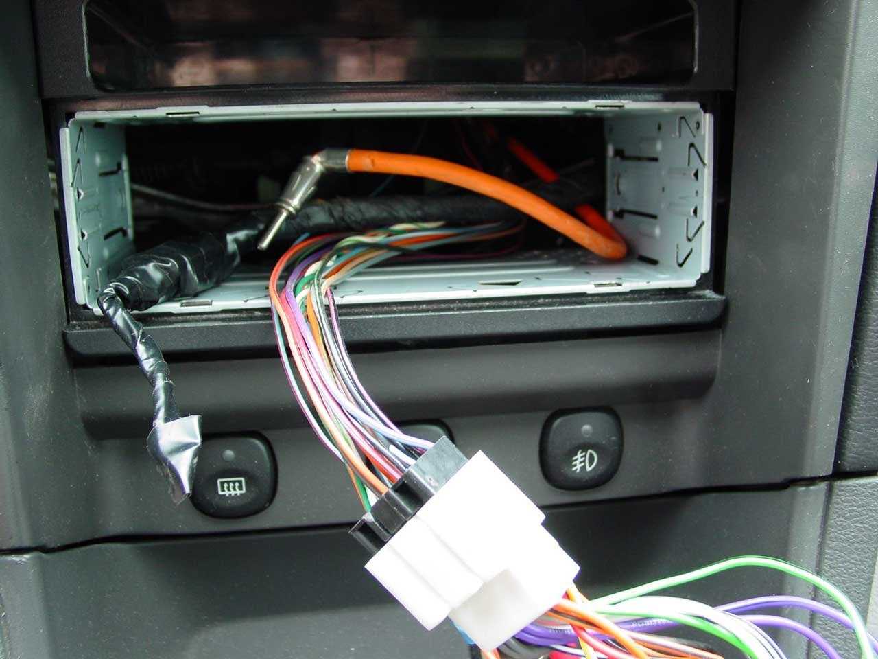 2003 mustang radio wiring diagram