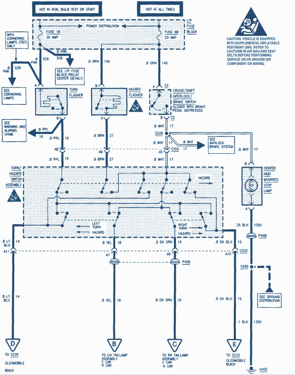 2004 buick lesabre radio wiring diagram