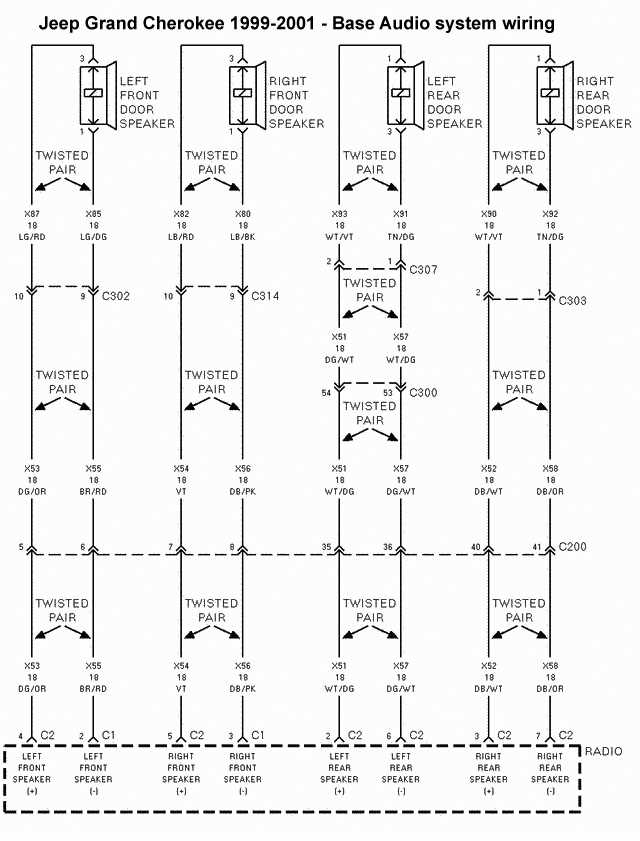 2004 jeep grand cherokee wiring diagram