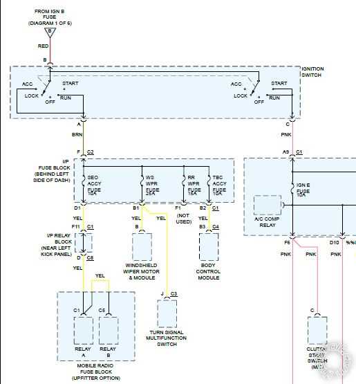 2005 chevrolet silverado wiring diagram