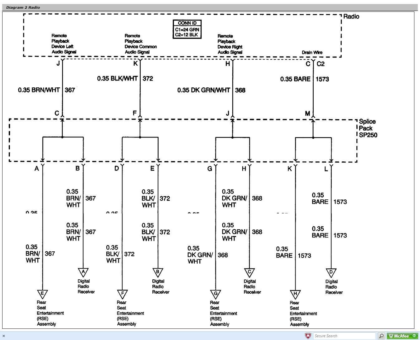 2005 gmc sierra 1500 radio wiring diagram