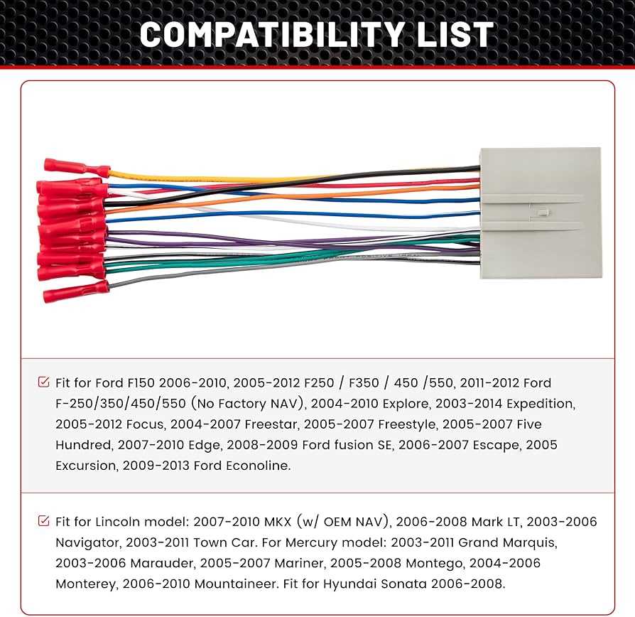 2006 ford fusion stereo wiring diagram