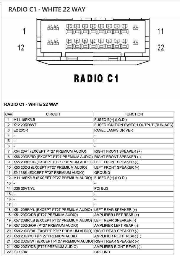 2006 dodge ram radio wiring diagram