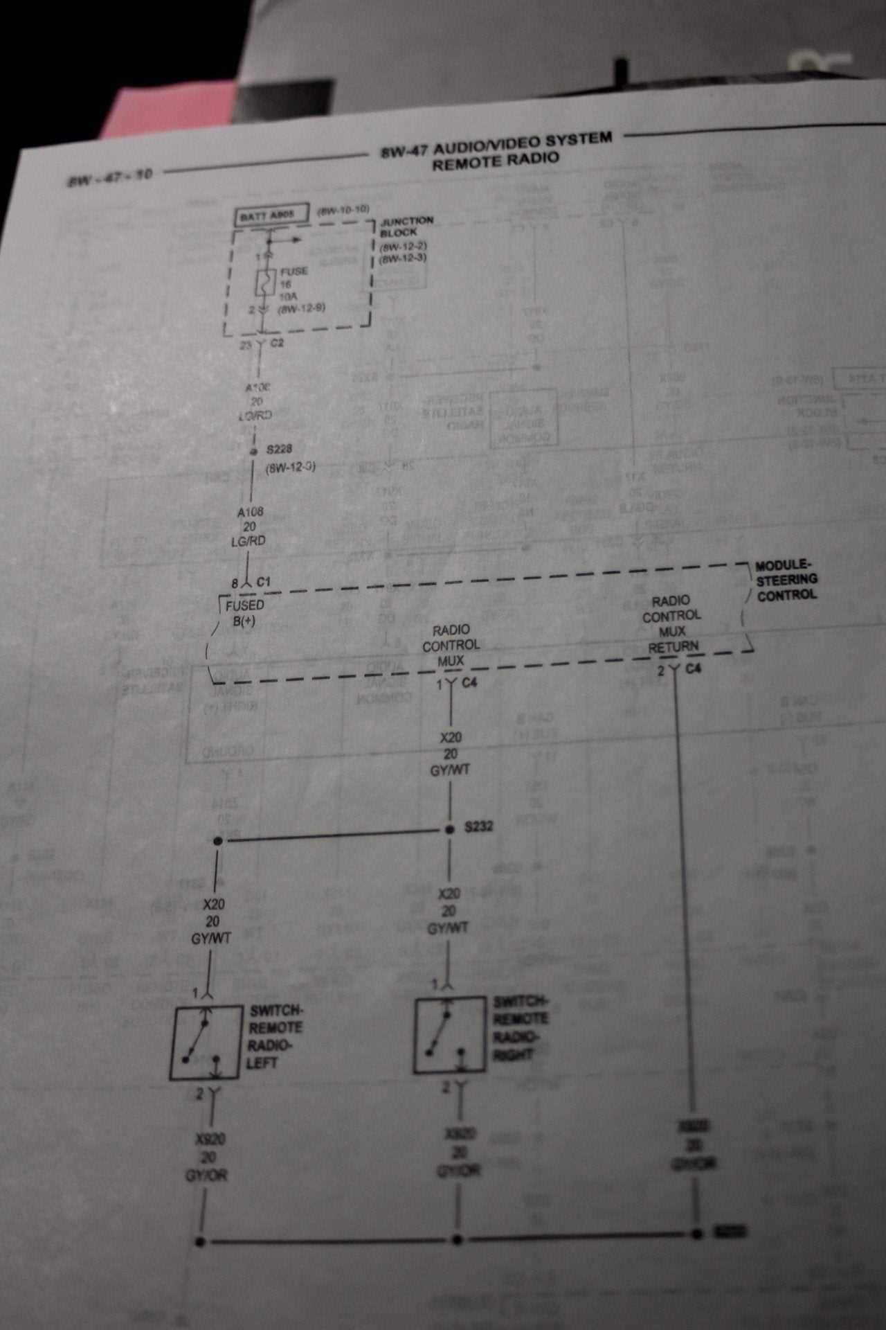 2006 jeep grand cherokee radio wiring diagram