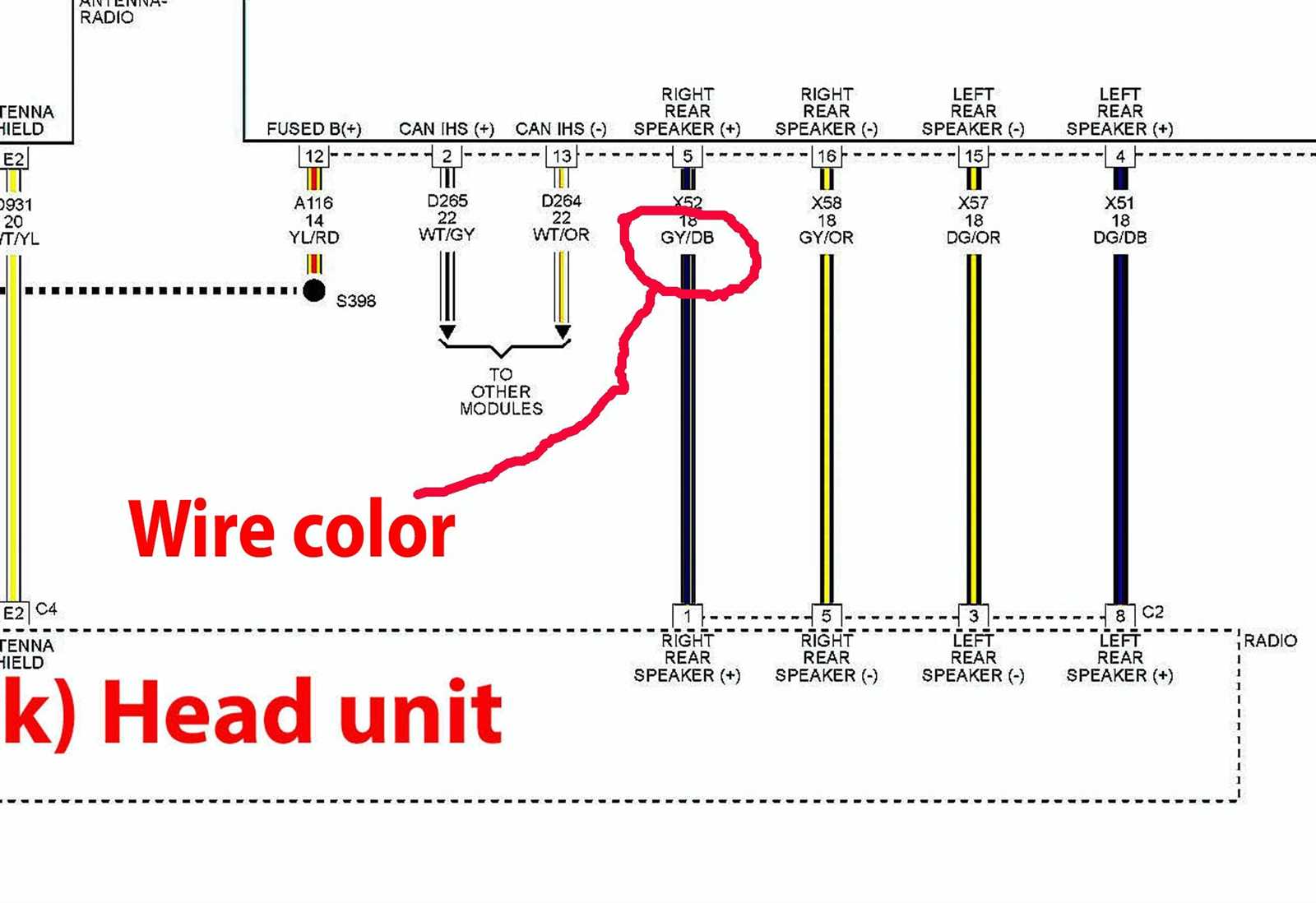 2007 jeep grand cherokee radio wiring diagram