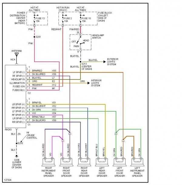 2008 dodge ram 2500 radio wiring diagram