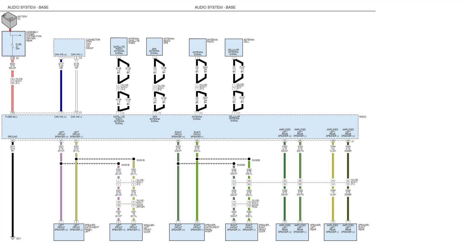 2008 dodge charger radio wiring diagram