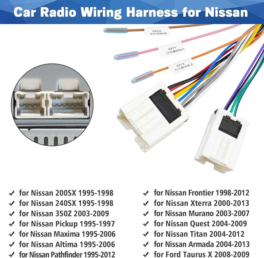 2009 nissan altima radio wiring diagram