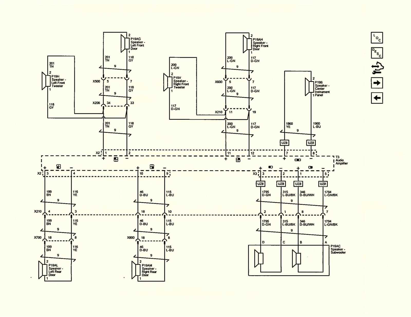 2012 gmc acadia radio wiring diagram