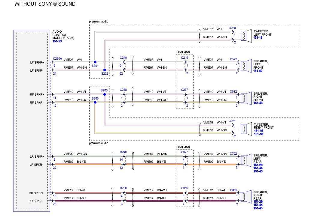 2013 ford f150 radio wiring harness diagram